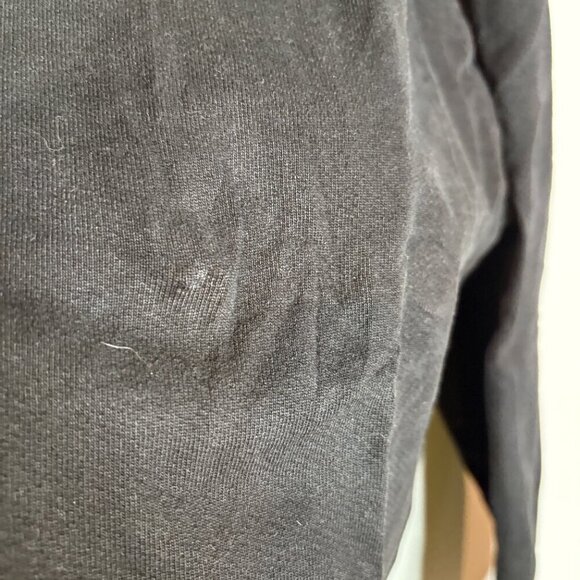 Talentless black half zip pullover sweatshirt - Picture 3 of 5